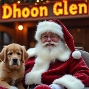 Santa Paws Grotto at Zen at the Glen